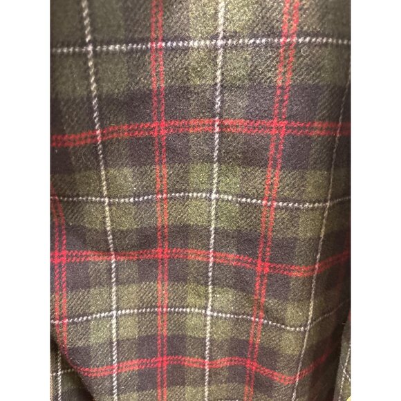 Vintage Tan Wool Duffle Coat With Wooden Toggles & Hood Size 44 - Picture 13 of 13